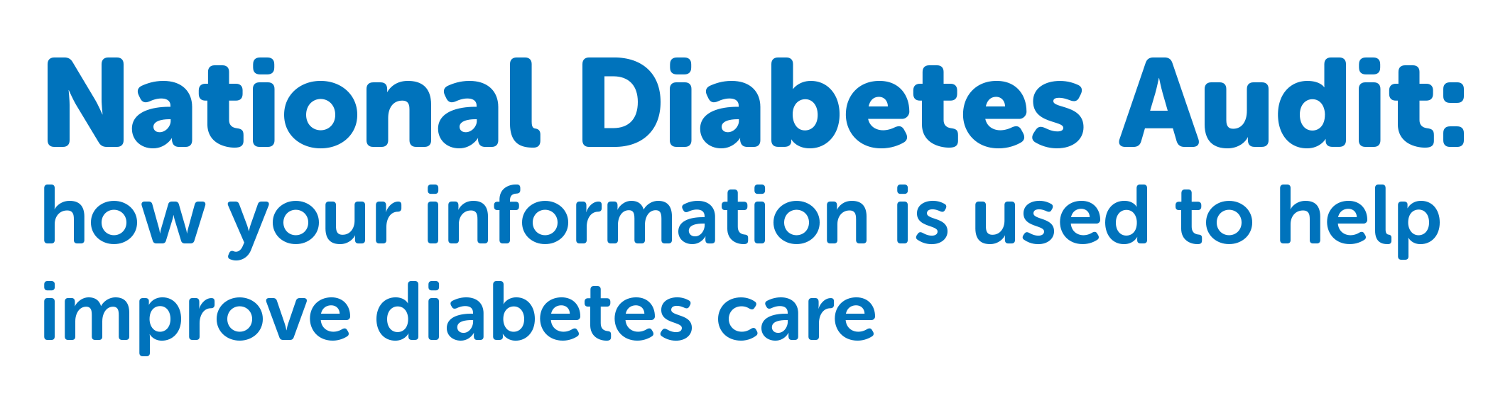 national diabetes audit banner